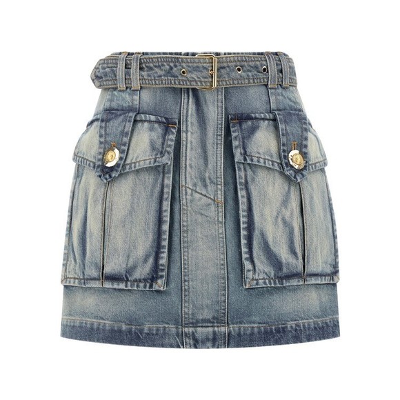 Balmain Cargo Pocket Skirt - NWT - Picture 1 of 4